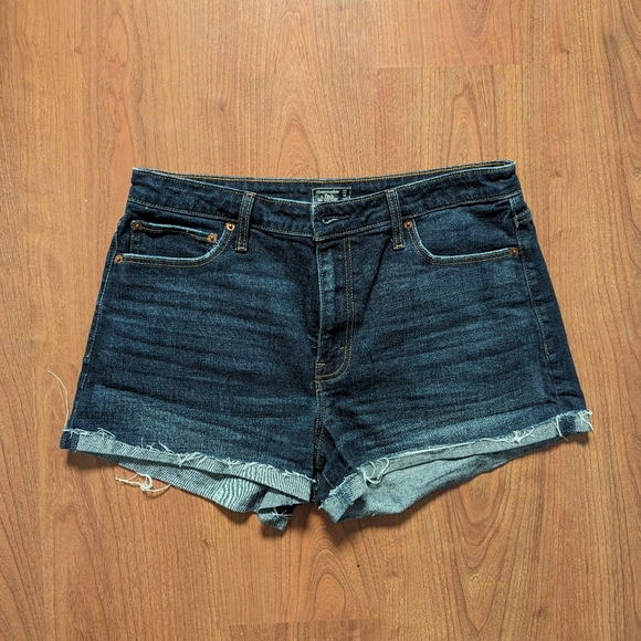 Abercrombie & Fitch High Rise Jean Shorts - Picture 1 of 6